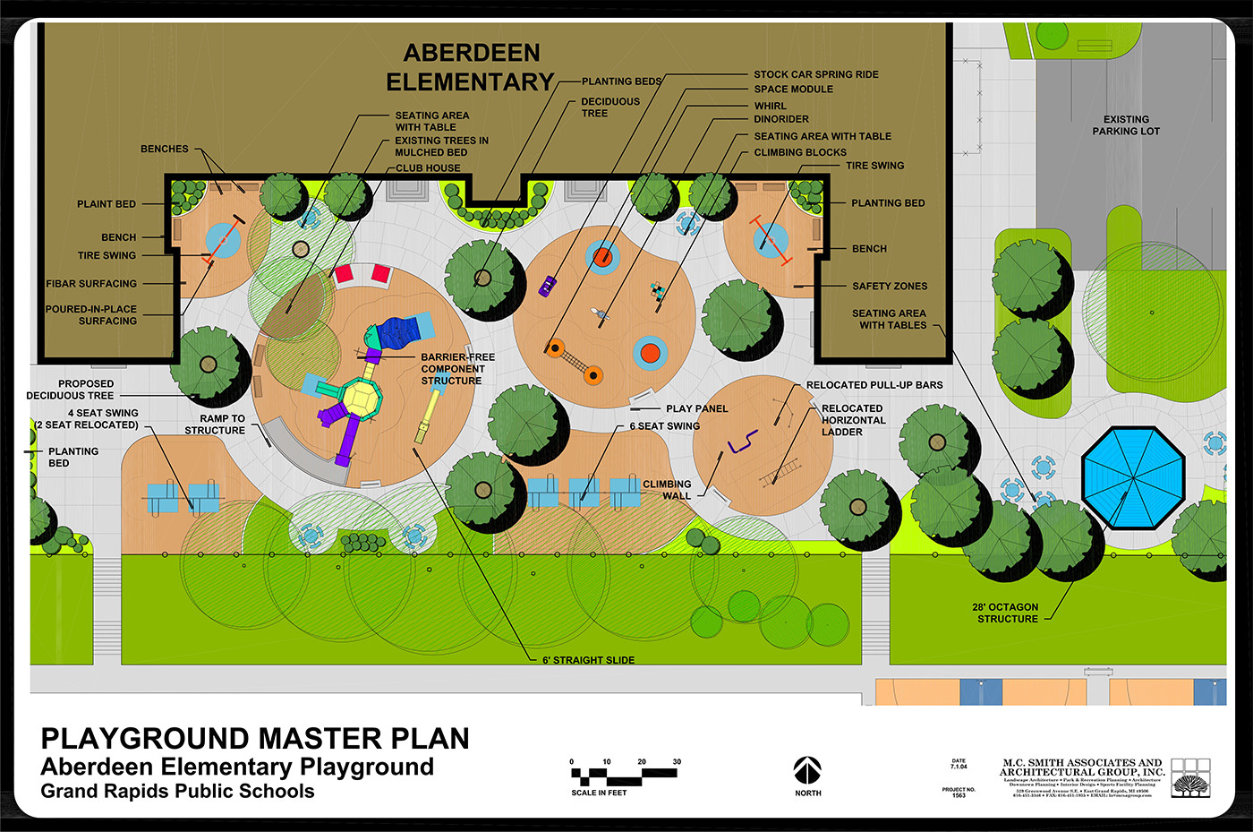 ABERDEEN SCHOOL PLAYGROUND, GRAND RAPIDS, MICHIGAN